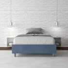 Queen-Sized Bed 140x200 cm Covered in Microfiber Made in Italy - Athlete Viadurini