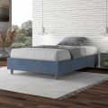 Queen-Sized Bed 140x200 cm Covered in Microfiber Made in Italy - Athlete