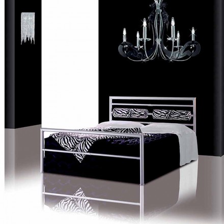 A bed and a Half Square Wrought Iron Dionysus Viadurini