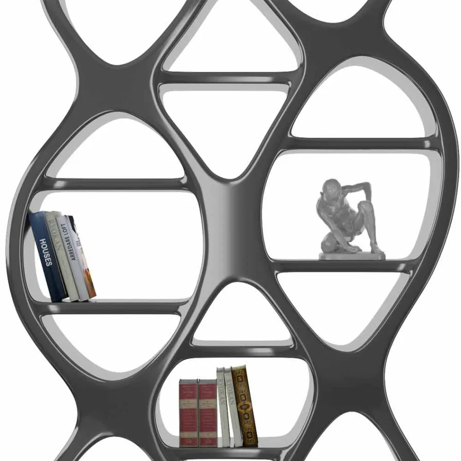 floor library modern design Adamantx® DNA Viadurini
