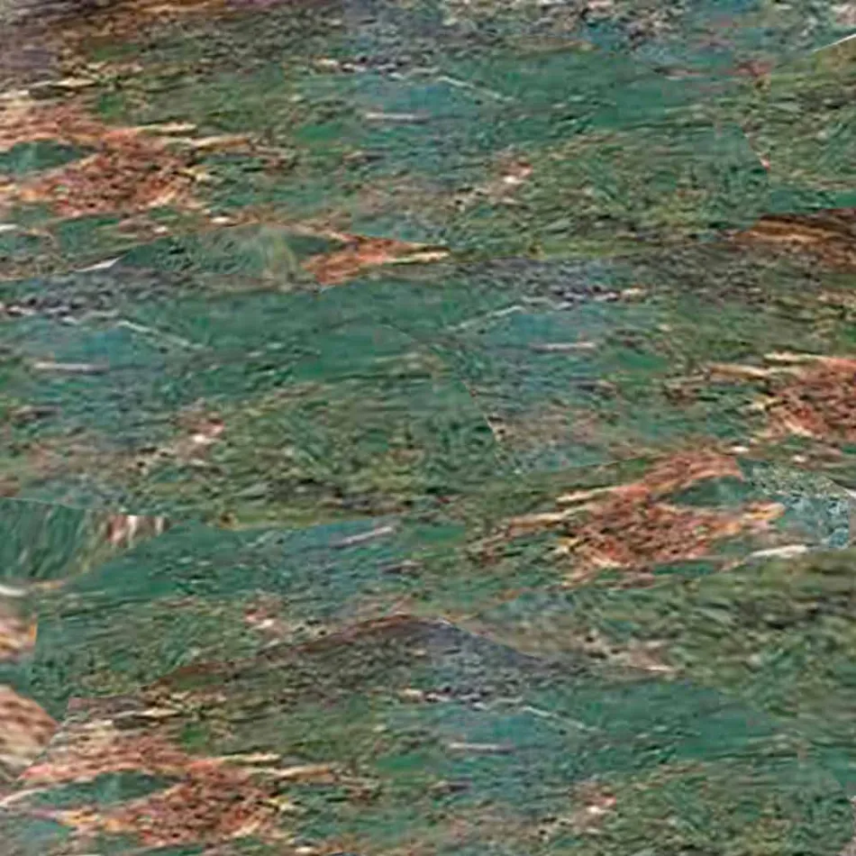 Design Floor Bookshelf in Wood with Stoneware Tops Made in Italy - Aspide Viadurini