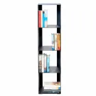 Black, Red, White or Grey Iron Modern Floor Bookcase Made in Italy - Pls Viadurini