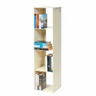 Black, Red, White or Grey Iron Modern Floor Bookcase Made in Italy - Pls Viadurini