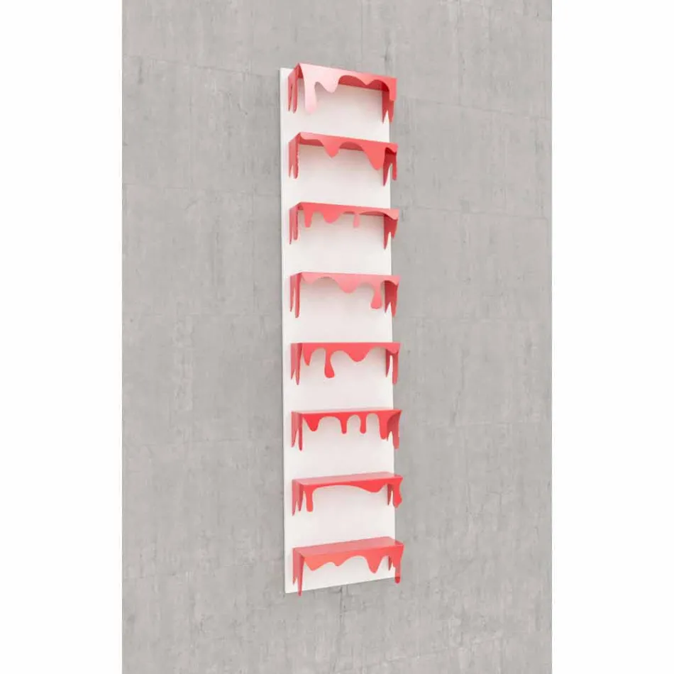 Library Design Kolata 50x127 (8 shelves) Mabele Viadurini