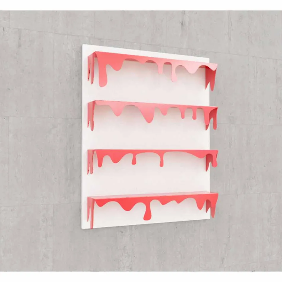 Library Design Kolata 90x110 (4 shelves) Mabele Viadurini