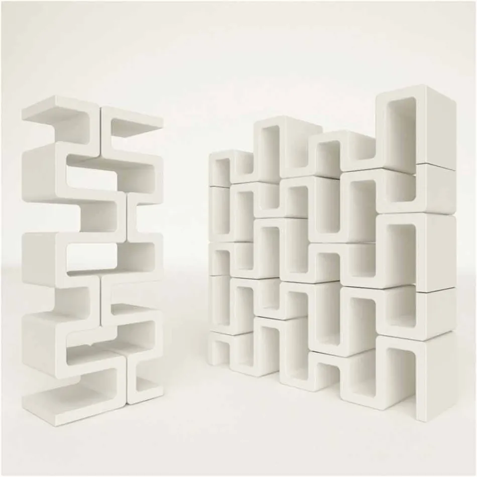 Library Design Modern Sisma Made in Italy Viadurini