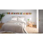 Modern Design Wall Bookcase in White Metal Made in Italy - Bolivia Viadurini