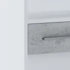 Melamine-coated wooden bookcase in various sizes - tin Viadurini