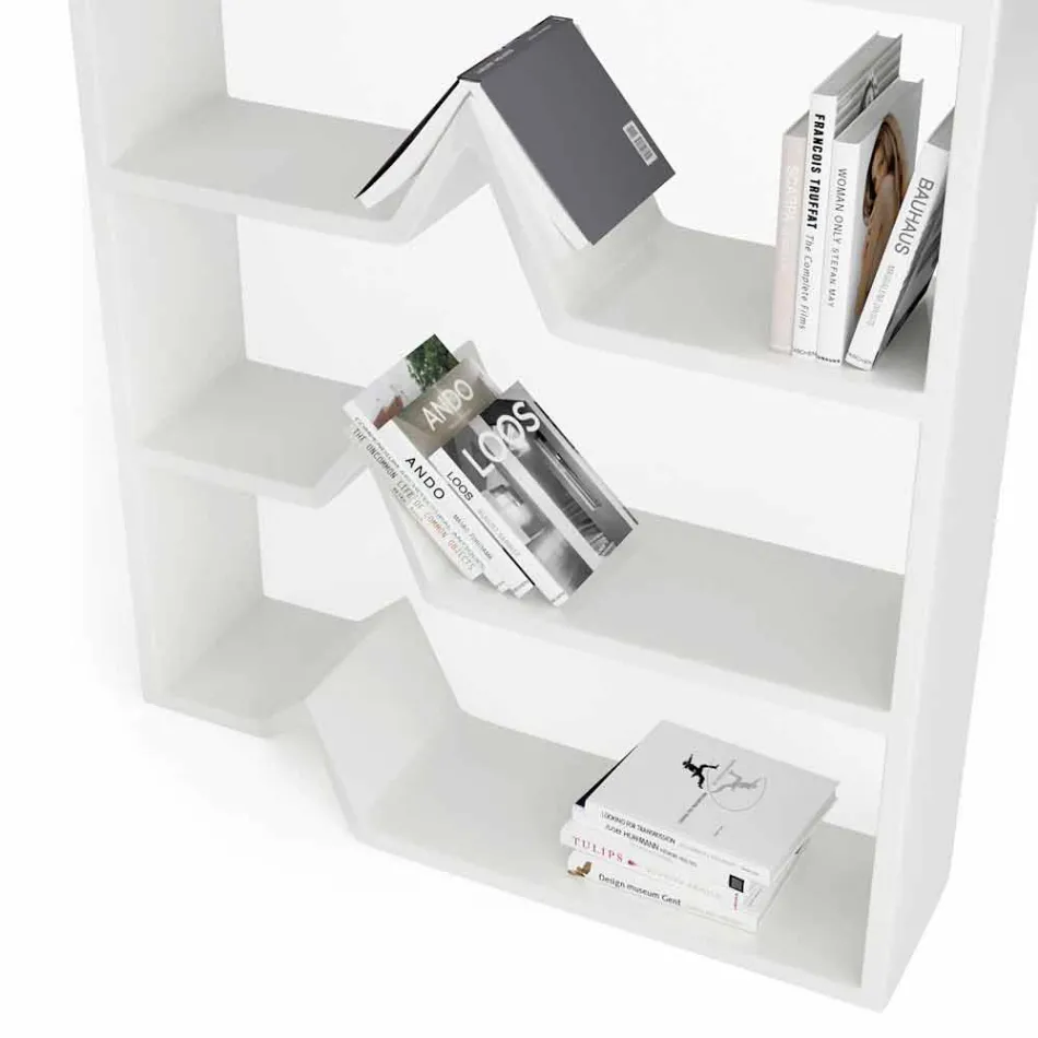 Modern library from the ground Darwin handcrafted Viadurini