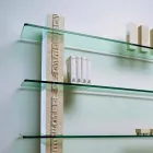 Galene modular stone and crystal library with modern design Viadurini