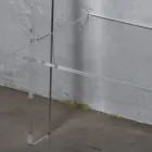 Lounge Bookcase in Transparent Acrylic Crystal 2 Sizes - Parotta Viadurini