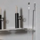 Lounge Bookcase in Transparent Acrylic Crystal 2 Sizes - Parotta Viadurini