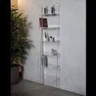 Lounge Bookcase in Transparent Acrylic Crystal 2 Sizes - Parotta Viadurini