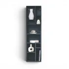 Vertical Bookcase in Various Finishes Made in Italy - Siviglia Viadurini