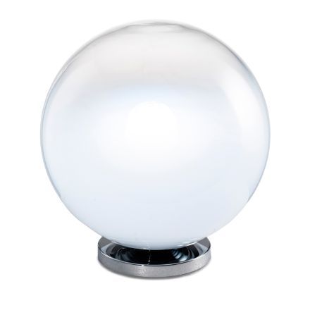 Isotta Glass and Metal Table Lamp in Two Sizes Made in Italy Viadurini