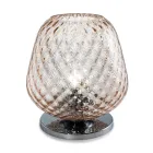 Small Hand-Blown Glass Table Lamp Made in Italy - Elisia  Viadurini