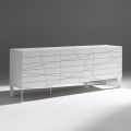 Sideboard with 3 Doors in Painted Wood Agglomerate - Ariete