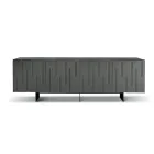Sideboard with 4 Push-Pull Doors in MDF Made in Italy - Fabrizia Viadurini