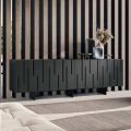 Sideboard with 4 Push-Pull Doors in MDF Made in Italy - Fabrizia