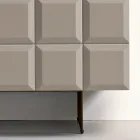 Interior Sideboard with 2 Checkered Doors Made in Italy - Elisabetta Viadurini