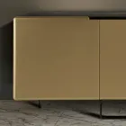 Lounge Sideboard with 4 Doors in Different Finishes Made in Italy - Heidi Viadurini