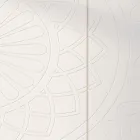 Lounge Sideboard in White Mdf with Bas-relief Made in Italy - Stilea Viadurini