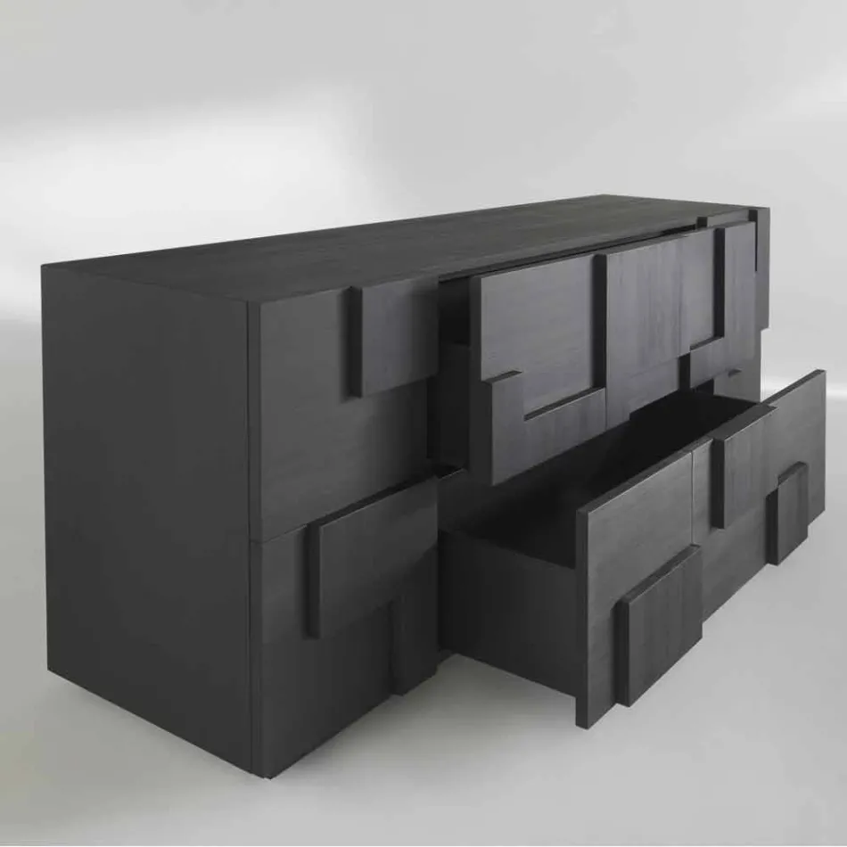 Azalea thermocontruated brushed larch wood design Viadurini