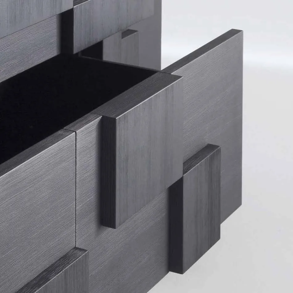 Azalea thermocontruated brushed larch wood design Viadurini