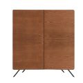 Lounge sideboard Mdf structure and solid wood 4 doors Made in Italy - Rosalba