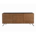 Lounge Sideboard in Mdf and Solid Wood 2 or 3 Doors Made in Italy - Chamber