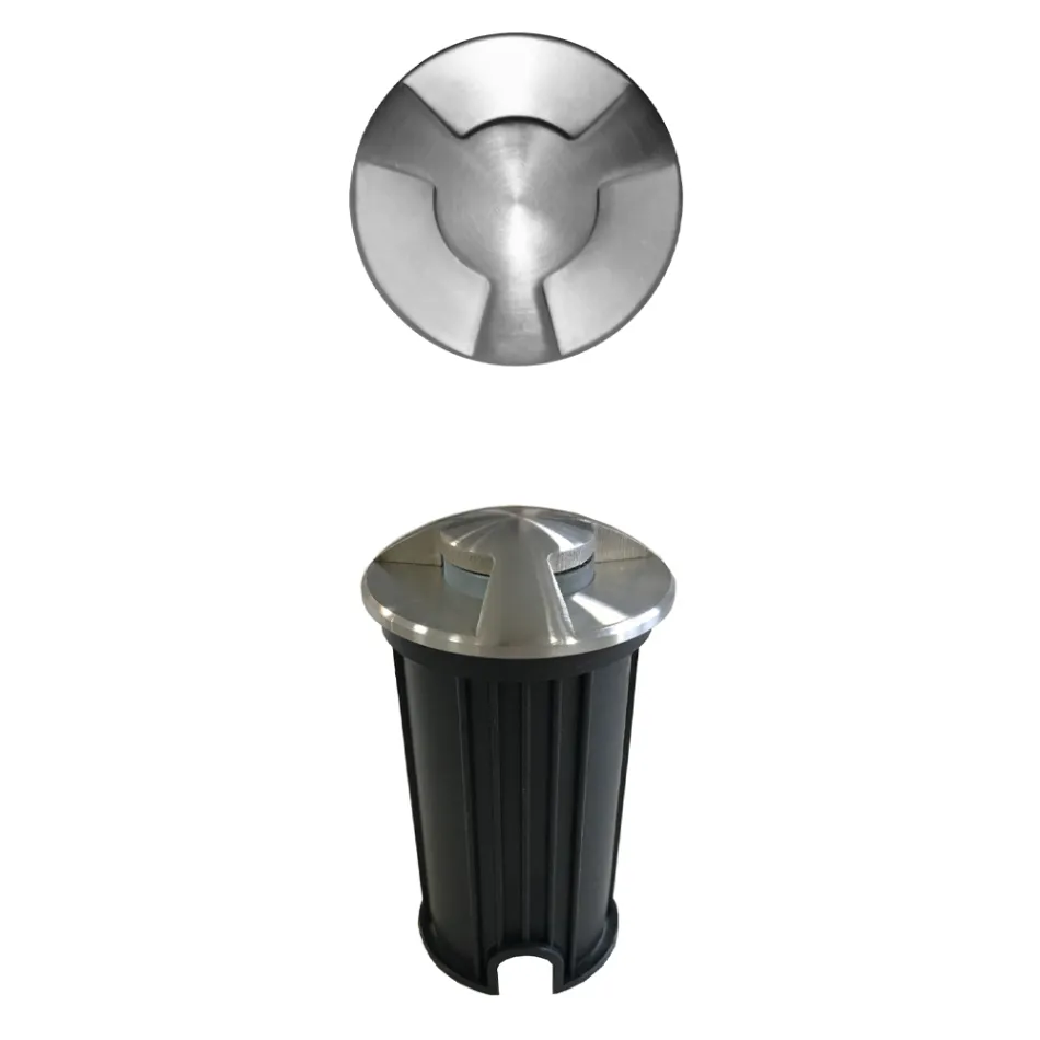 2W Stainless Steel Recessed Outdoor Led Marker 4 Pieces - Elisir Viadurini