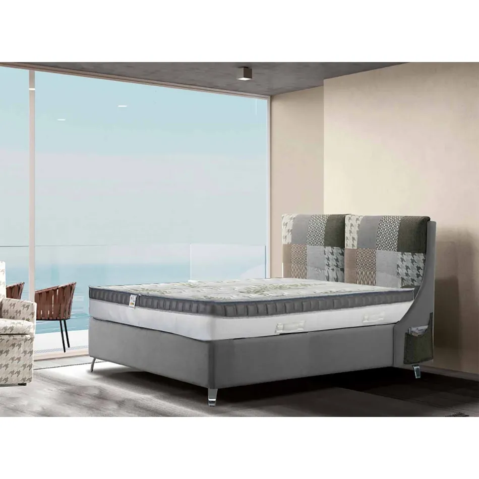 One and a half mattress in Memory AquaForm 25cm high Made in Italy - Idea Viadurini