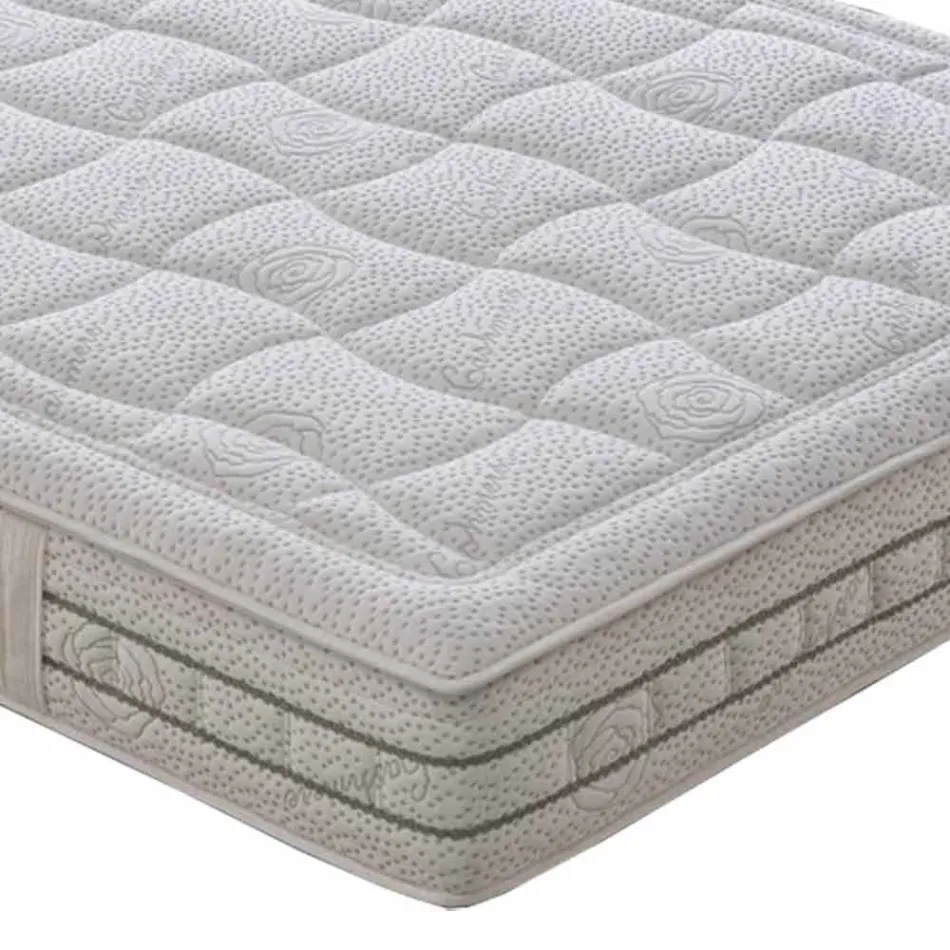 25 cm High Quality Memory Double Mattress Made in Italy - Platinum Viadurini