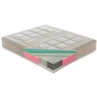 Double Aloe Feel Memory Mattress with 1600 Springs Made in Italy - Greece Viadurini