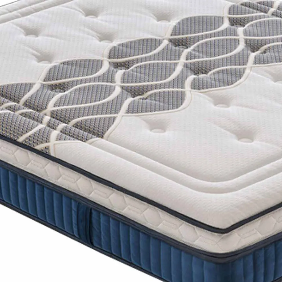 Double Aloe Feel Memory Mattress with 800 Springs Made in Italy - Greece Viadurini