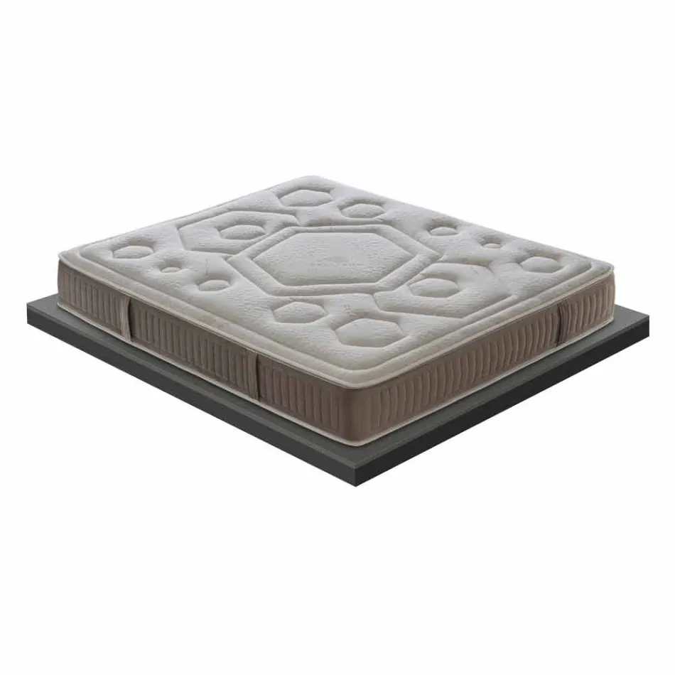 Memory Vitaminic Double Mattress 25 cm high Made in Italy - Orange Viadurini