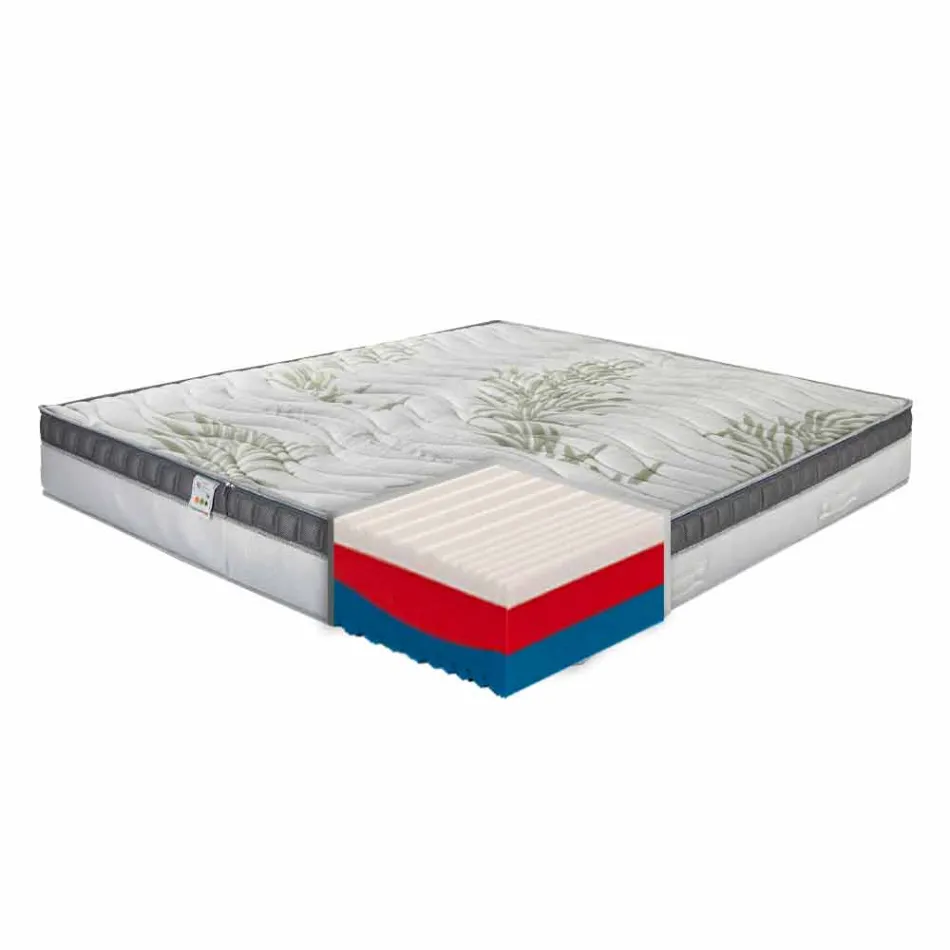Single mattress in AquaForm Memory 25 cm high Made in Italy - Idea Viadurini