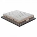 Single Memory Mattress of Excellent Quality H 25 cm Made in Italy - Silvestro