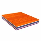 One and a Half Mattress in Memory Vitaminic H 25cm Made in Italy - Orange Viadurini