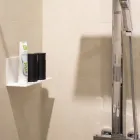 White Corian Wall Shelf L 35 or L 60 cm Made in Italy Quality - Elono Viadurini