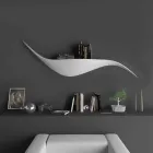 Modern design wall shelf made in Italy, Tuscania Viadurini