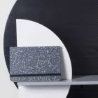 Design Shelf in Varnished Multilayer Composed of Modular Panels - Livia Viadurini