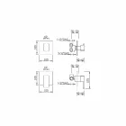 Shower mixer with 5-way diverter Made in Italy - Sika Viadurini