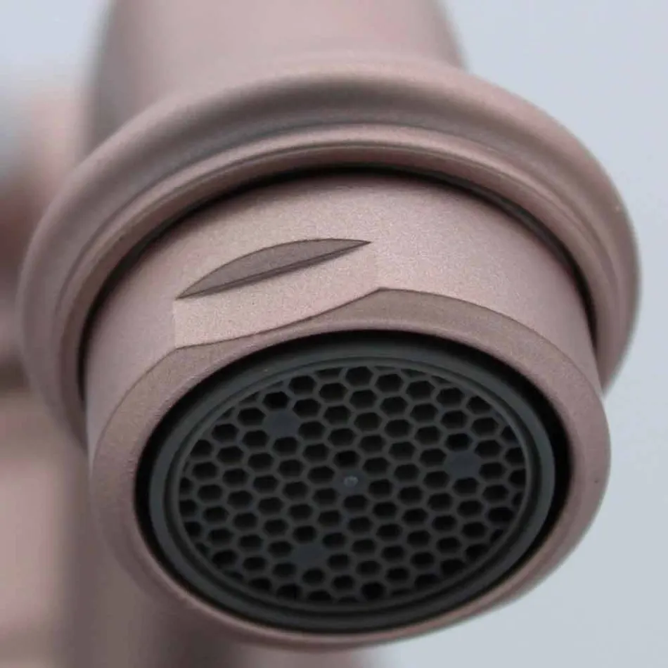 Chrome or Colored Design Brass Basin Mixer Made in Italy - Sophie Viadurini