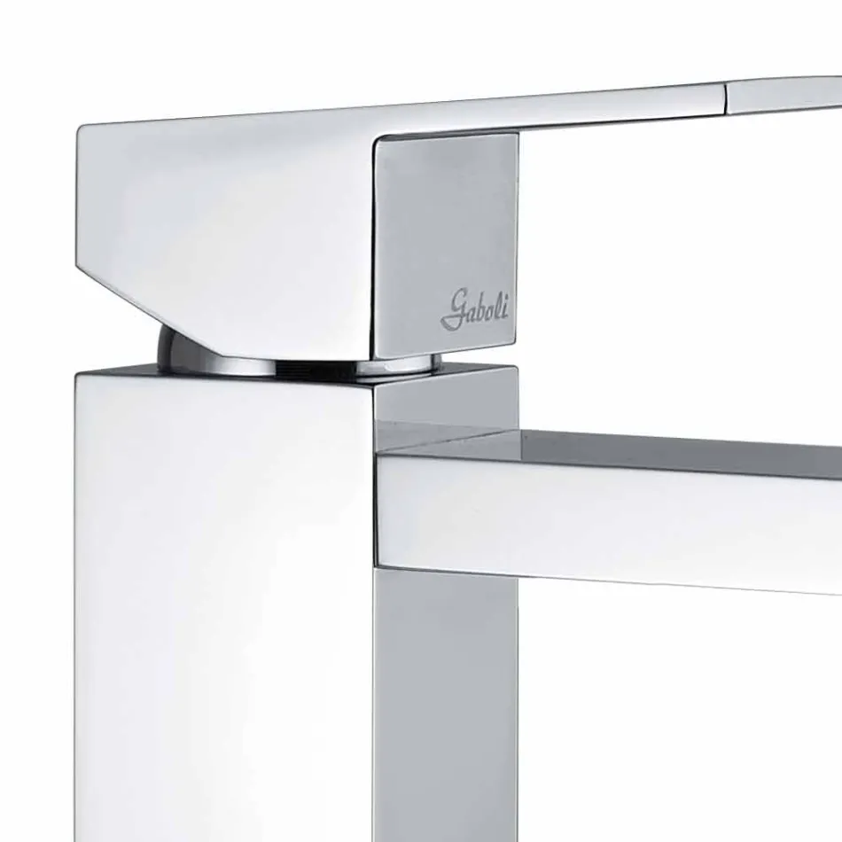 Bathroom basin mixer with spout 170 mm centre distance Made in Italy - Medida Viadurini