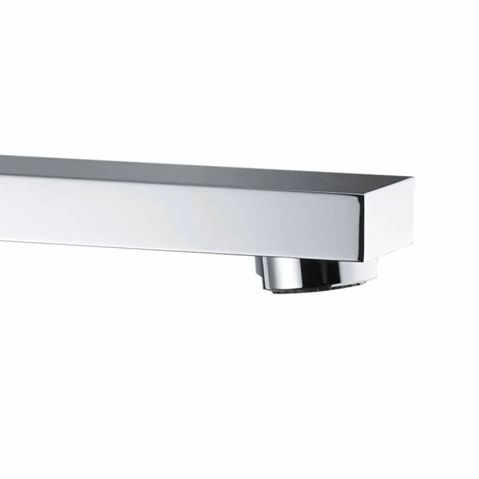 Bathroom basin mixer with spout 170 mm centre distance Made in Italy - Medida Viadurini