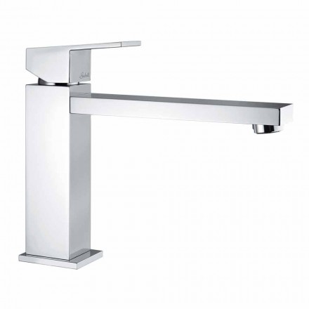 Bathroom basin mixer with spout 170 mm centre distance Made in Italy - Medida Viadurini