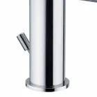 Bathroom Basin Mixer in Chromed Brass Modern Design Made in Itlay - Liro Viadurini