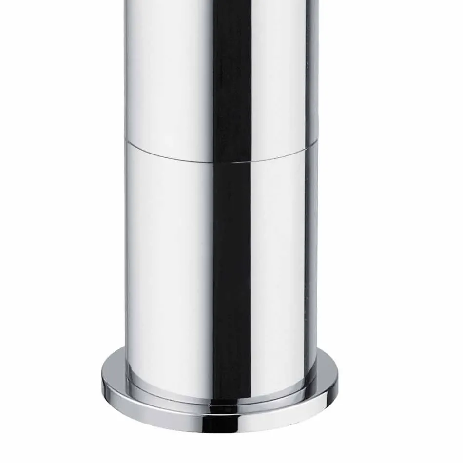 Bathroom Basin Mixer in Chromed Brass Without Drain Made in Italy - Ermia Viadurini