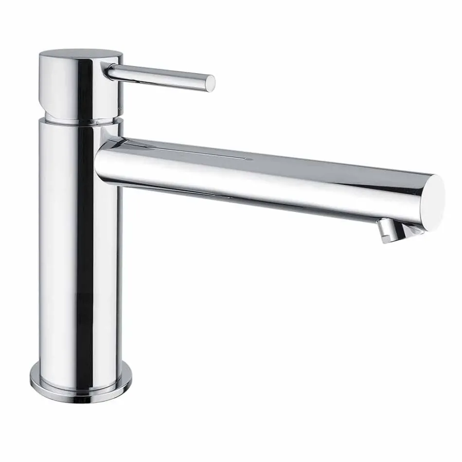 Brass basin mixer with spout 170 mm centre distance Made in Italy - Ermia Viadurini